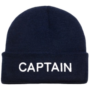 Muts Captain donker blauw