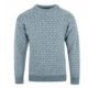 Trui met ronde hals voor dames en heren. Maat: XXL Saxon Crew Neck Sweater. Gebreid met een V-vormig gespikkeld patroon van zachte en warme Britse wol van schapen die grazen in de Pennine Hills. De trui kan in de machine gewassen worden op een koud programma, voor eenvoudig onderhoud. Maten (borstomvang): S (101 cm), M (107 cm), L (112 cm), XL (117 cm), XXL (120 cm).