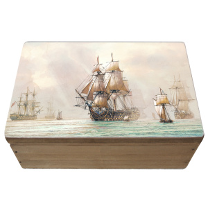 15602 David Bell HMS Victory kistje, 15x10cm