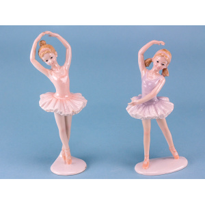 Staande Ballerina 21cm 2 assorti P.4