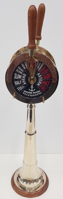 Machine telegraaf H: 65 cm ø 17 cm
