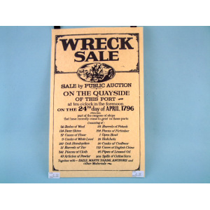 Wreck Sale Poster 52x32cm P.6