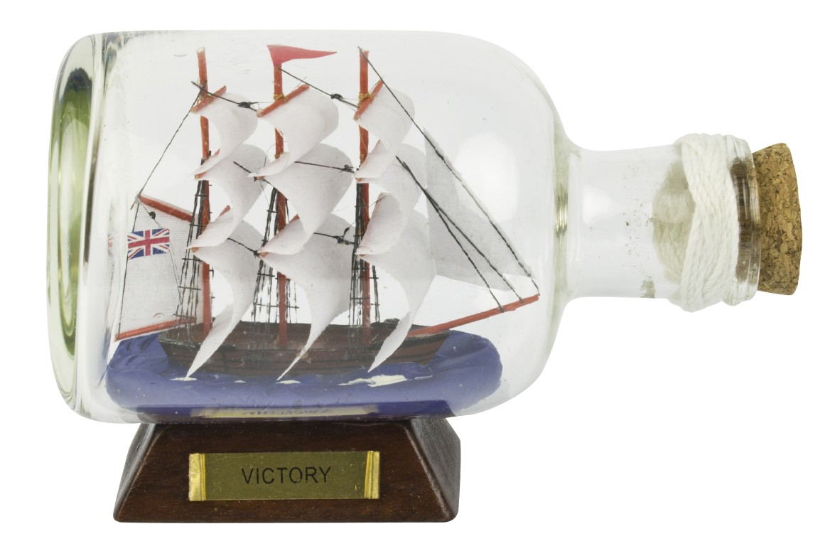 Flessenschip HMS Victory L: 14 cm p.2