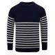 Bretonse Crew Sweater marine XXL