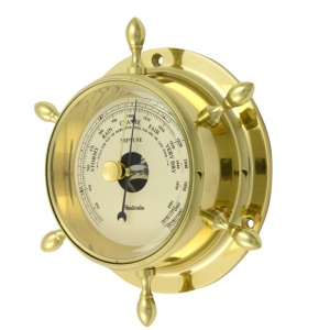 Barometer Neptune messing ø 12cm