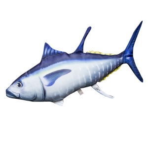 Kussen vismodel tonijn 65 cm