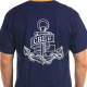 T-Shirt Crew Anker navy
