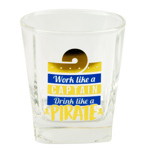 Glas "Work like a Captain 235ml p.6