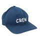 Baseball cap CREW marineblauw katoen