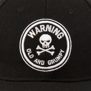 Baseball cap Warning Old & Grumpy P.4