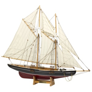 Zeilboot Bluenose tweemaster L: 80 cm