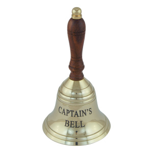 Handbel "Captain's Bell" H:16 x ø 9 cm