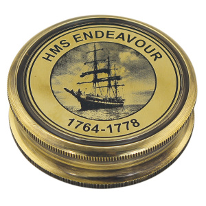 Kompas "HMS Endeavour" antiek messing