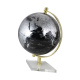 Globe zwart op plexiglas H:29,5 Ø:20cm