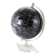 Globe zwart nikkel H:29,5 Ø:20cm