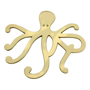 Octopus Onderzetters , 20x17x1,5cm