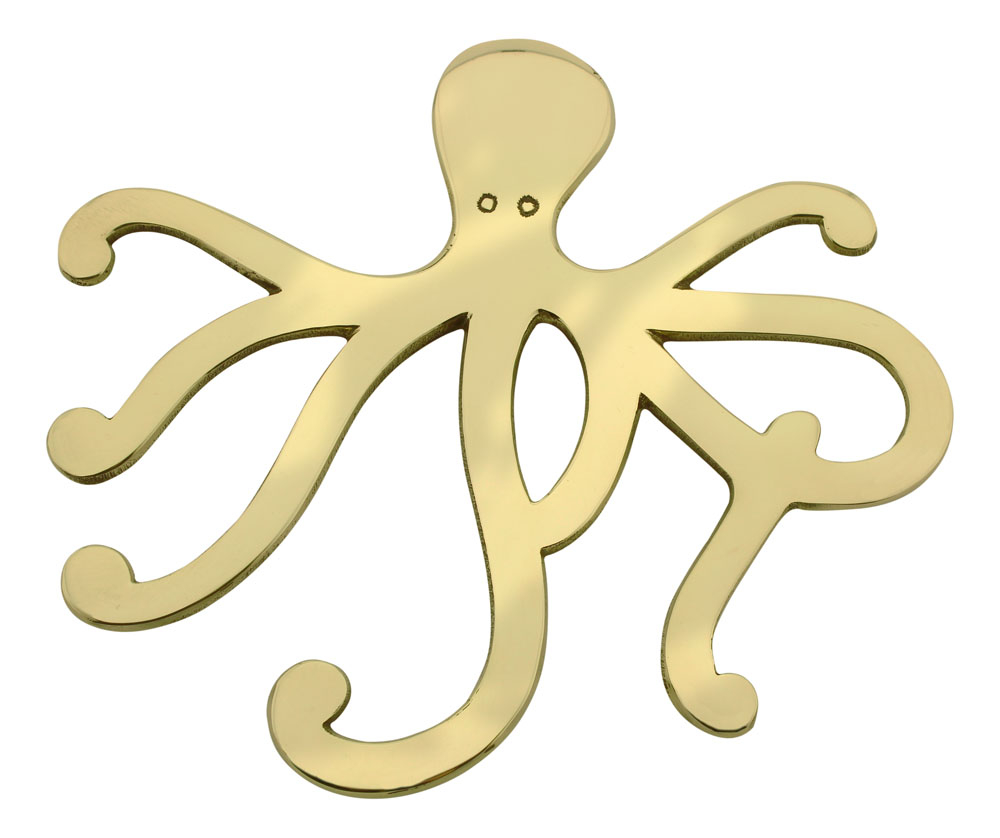Octopus Onderzetters , 20x17x1,5cm