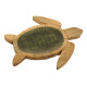 Bord Schildpad geëmailleerd 30x27x2,5cm