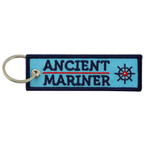 Sleutelhanger Ancient Mariner geborduurd