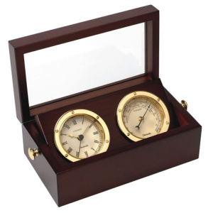Klok en Barometer set in presentatie box