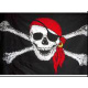 Piraat vlag 150 x 90 cm