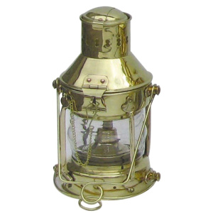 Ankerlamp olie H: 24 cm ø 12 cm