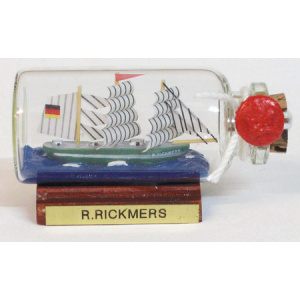 Flessenschip R. Rickmers L:6cm p.5