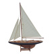 Zeilboot L: 40 cm H: 55 cm