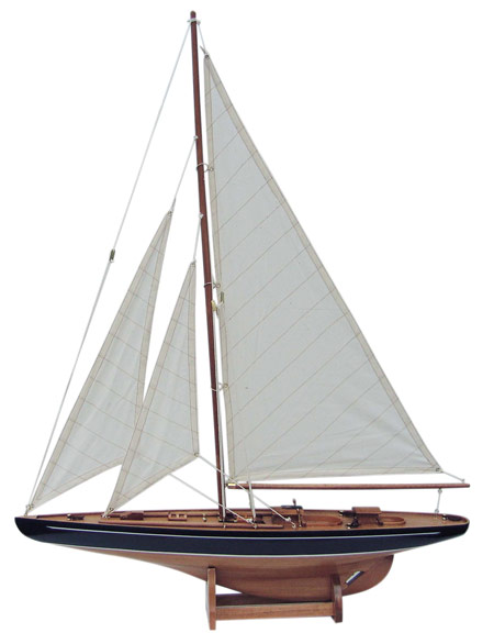 Zeilboot L: 60 cm H: 80 cm