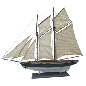 Zeilboot L: 85 x H: 72 cm