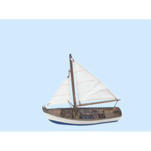 Zeilboot L:16 cm x H:14.5 cm