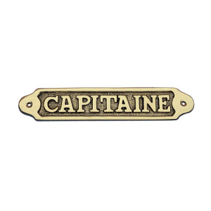 Naamplaat  Capitaine 20x 5 cm p.5