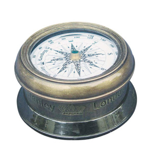 Kompas antique H: 3 x ø 6 cm