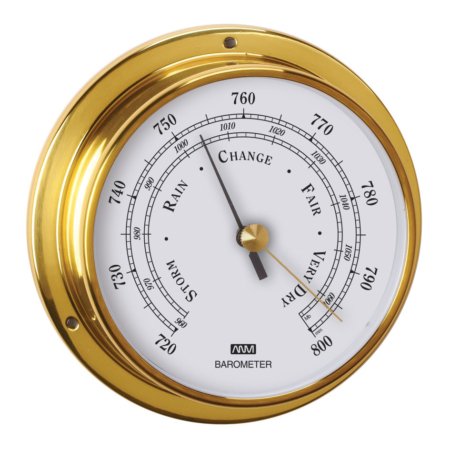 Klok baro- thermo-hygrometer sert ø12 cm