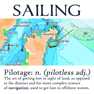 Ansichtkaart Sailing Pilotage P.12