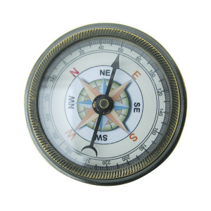 Kompas ø: 6 cm, H: 1,5 cm